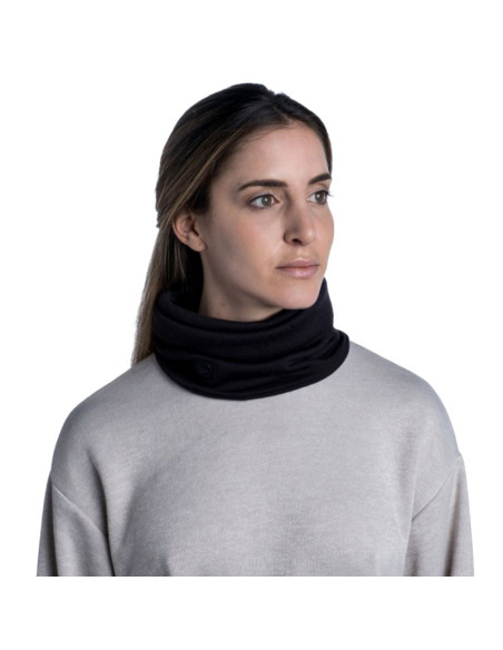 Buff merino heavyweight neckwarmer 11096300 czarne one size