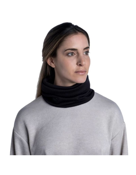 Buff merino heavyweight neckwarmer 11096300 czarne one size