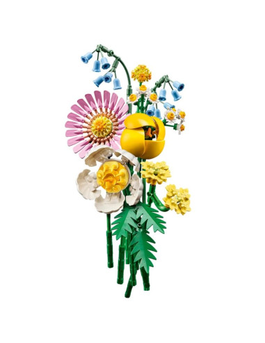 Lego icons 10347 botanicals - mały bukiet żółtych kwiatów