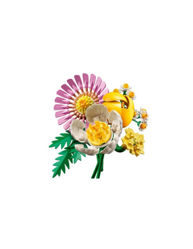 Lego icons 10347 botanicals - mały bukiet żółtych kwiatów