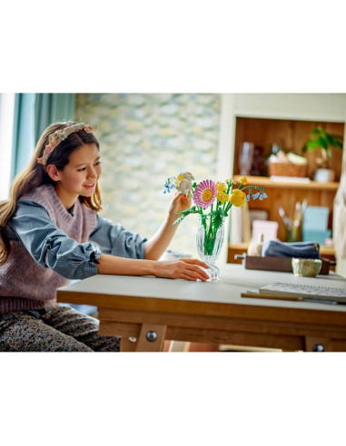 Lego icons 10347 botanicals - mały bukiet żółtych kwiatów