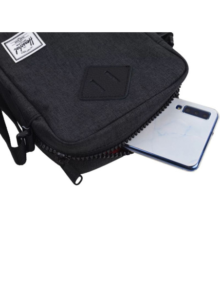 Herschel heritage crossbody 11137-02090 szare one size