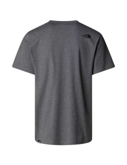 The north face m ss easy tee nf0a8a6cdyy1 szare l 2
