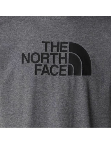 The north face m ss easy tee nf0a8a6cdyy1 szare l