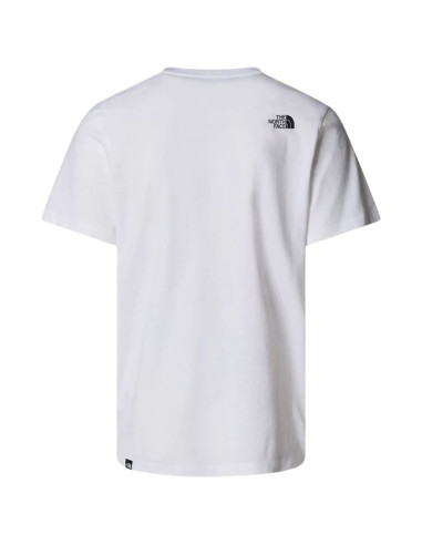 The north face m ss easy tee nf0a8a6cfn41 białe l