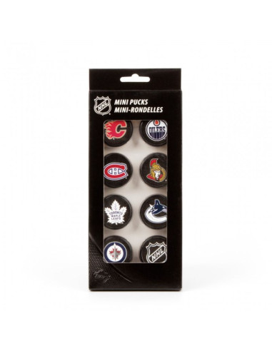 Pamiątka mini krążki inglasco nhl