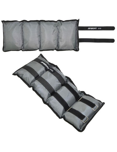 Obciążenie na przeguby szare 12kg (2x6kg) enero fit