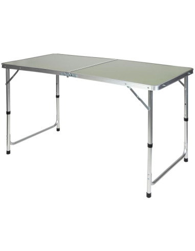 Stolik turystyczny składany kempingowy 120x60x70/62/55cm zielony
