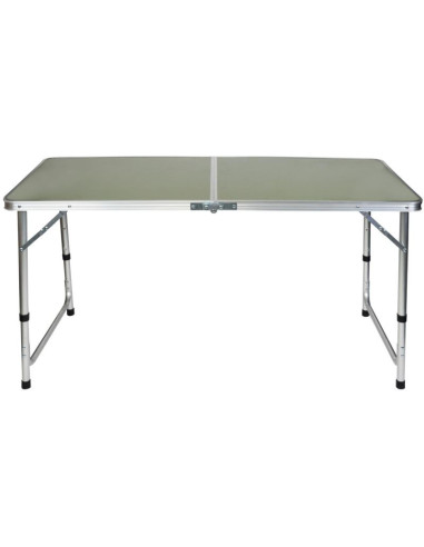 Stolik turystyczny składany kempingowy 120x60x70/62/55cm zielony