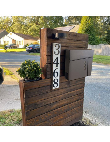 Skrzynka na listy 37x37x10.5cm 1067544 saska garden