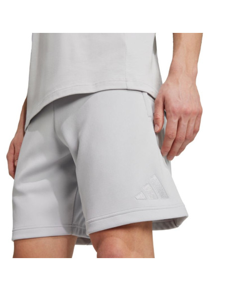 Spodenki męskie adidas tiro 25 travel szare jy5946