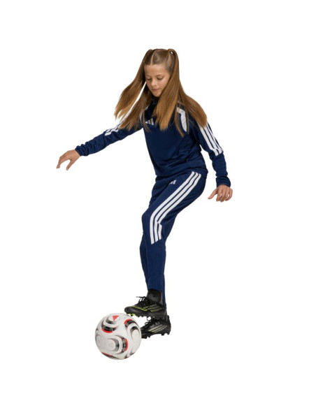 Spodnie dla dzieci adidas tiro 26 league training slim granatowee jy7118