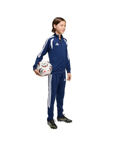 Spodnie dla dzieci adidas tiro 26 league training regular granatowe jy9675