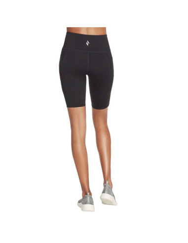 Skechers go walk high waisted bike short w3sh53-blk czarne l