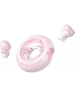 Słuchawki bezprzewodowe vention donut-shaped bt 5.3 ipx4 różowe 2