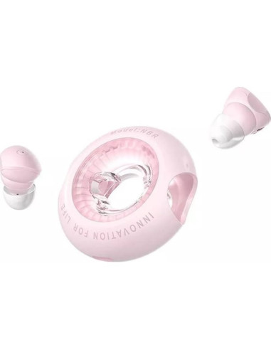 Słuchawki bezprzewodowe vention donut-shaped bt 5.3 ipx4 różowe