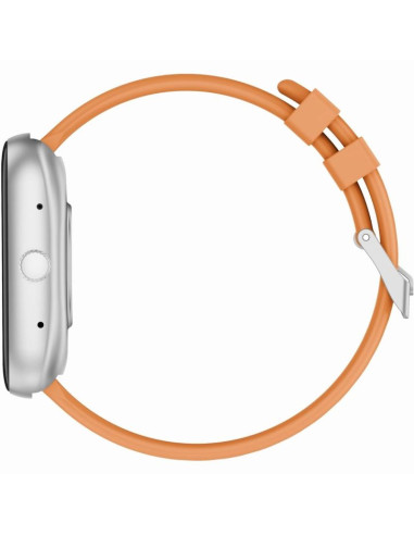 Smartwatch męski gravity gt18-4 pomarańczowy pasek silikonowy + czarny pasek