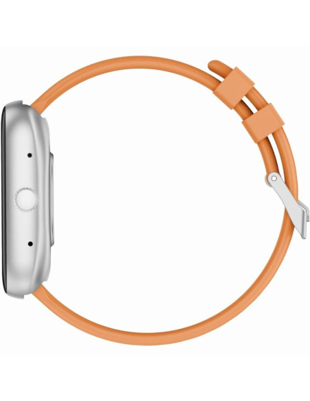 Smartwatch męski gravity gt18-4 pomarańczowy pasek silikonowy + czarny pasek