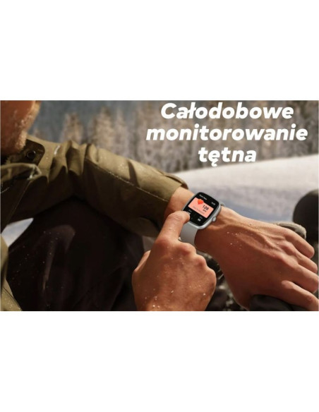Smartwatch męski gravity gt18-6 czarny pasek silikonowy + granatowy pasek