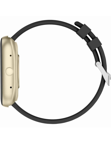 Smartwatch damski gravity gt18-7 beżowy pasek silikonowy + czarny pasek