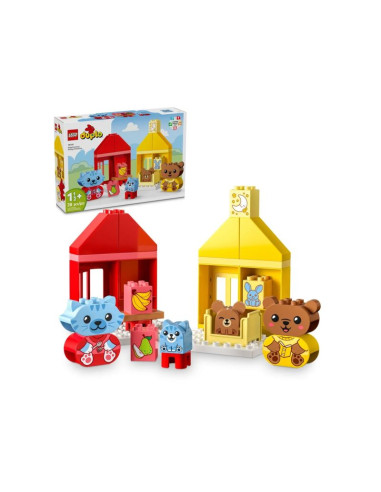 Lego duplo  10414 codzienne czynności jedzenie i pora snu
