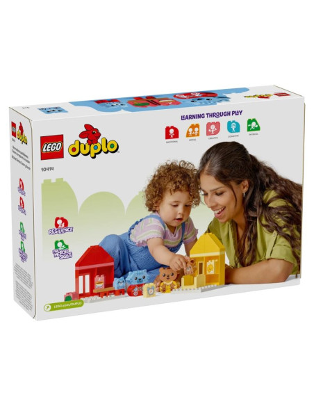 Lego duplo  10414 codzienne czynności jedzenie i pora snu