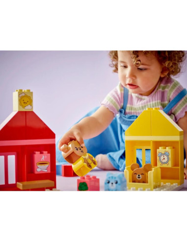 Lego duplo  10414 codzienne czynności jedzenie i pora snu