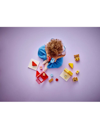 Lego duplo  10414 codzienne czynności jedzenie i pora snu