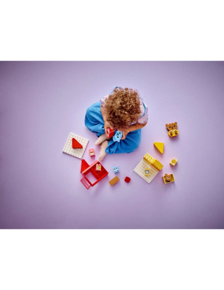 Lego duplo  10414 codzienne czynności jedzenie i pora snu