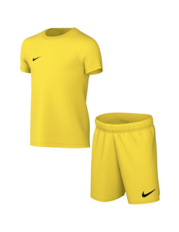 Komplet sportowy dla dzieci nike dry park kit set żółty cd2244 719
