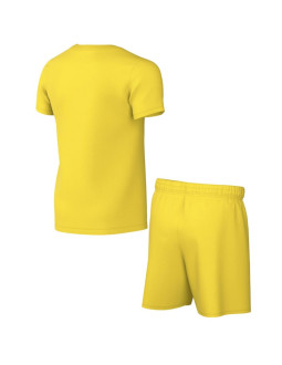 Komplet sportowy dla dzieci nike dry park kit set żółty cd2244 719 2