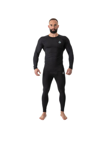 Rashguard długi rękaw czarny blackrsl - s