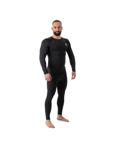 Rashguard długi rękaw czarny blackrsl - s