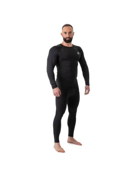 Rashguard długi rękaw czarny blackrsl - s