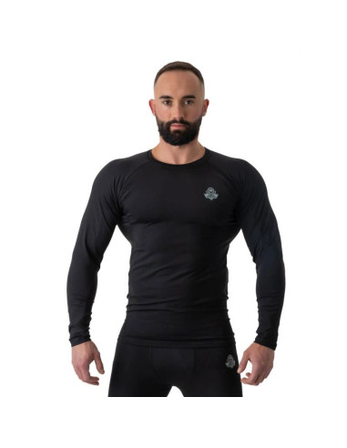 Rashguard długi rękaw czarny blackrsl - s