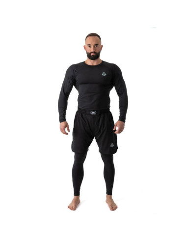 Rashguard długi rękaw czarny blackrsl - s