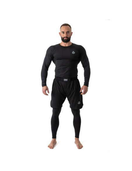 Rashguard długi rękaw czarny blackrsl - s