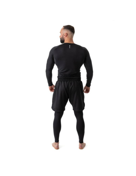 Rashguard długi rękaw czarny blackrsl - s