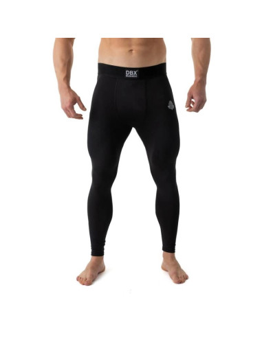 Leginsy treningowe długie czarne  - csl - s