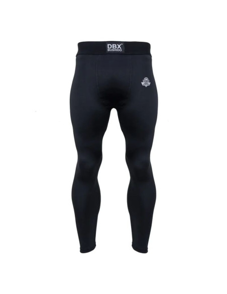 Leginsy treningowe długie czarne  - csl - s