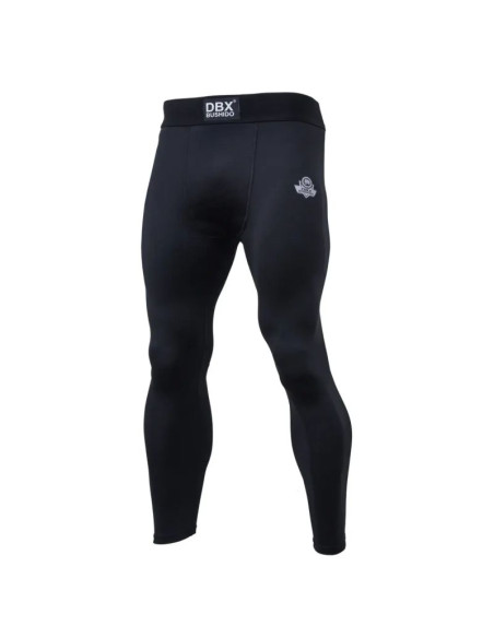 Leginsy treningowe długie czarne  - csl - s