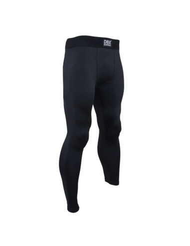 Leginsy treningowe długie czarne  - csl - s