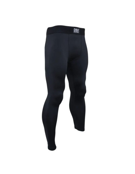 Leginsy treningowe długie czarne  - csl - s