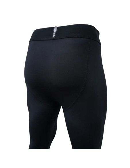 Leginsy treningowe długie czarne  - csl - s