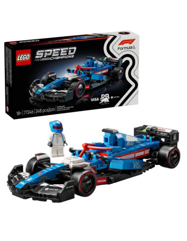 Lego speed champions 77246 bolid f1® visa cash app rb vcarb 01