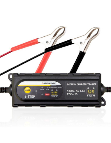 Prostownik do akumulatorów dunlop 3,8a