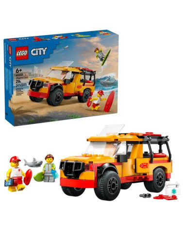 Lego city 60453 furgonetka ratowników plażowych