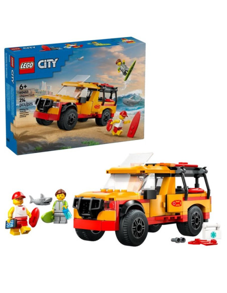 Lego city 60453 furgonetka ratowników plażowych