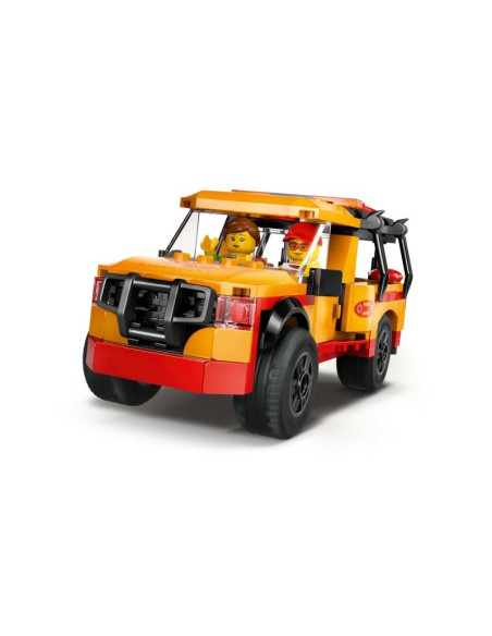 Lego city 60453 furgonetka ratowników plażowych