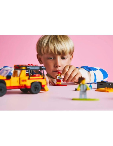 Lego city 60453 furgonetka ratowników plażowych
